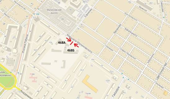 Призма A в Одессе, 3x6  вул. Маршала Малиновського, 61 (Призма) - 301913 схема