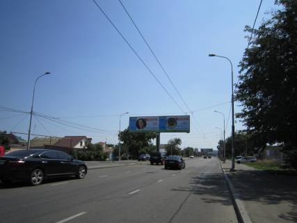 Билборд A в Одессе, 3х6  вул. Щорса, 109 (на роздільній смузі от ТЦ Аеропортовський) (права) фото 1