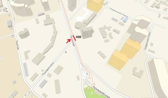 Призма  в Одессе, 3x6  Гагарінське плато, 5 (права) (Призма) - 325218 схема