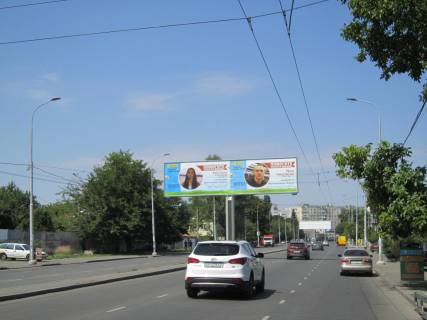 Білборд, Бігборд (Борд)  A у Одесі, 3х6  вул. Щорса, 109 (на роздільник до ТЦ Аеропортівський) (права) Фото 1