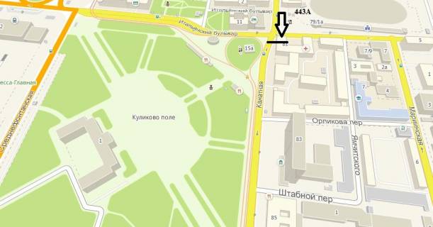 Призма A в Одессе, 3х6  вул. Канатна, 81 (Призма) - 136401 схема