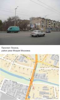 Билборд B в Запорожье, білборд  пр. Соборний,ріка Мокра (колишня Мокра Московка) фото 1
