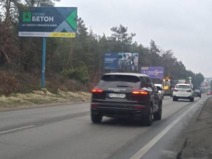 Билборд B в Буче, 3х6  М-07 Киев-Буча-Ворзель-Ковель 24 км. 800 м. (Б) фото 1