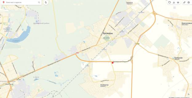 Билборд A в Бровары, 3х6  Бровары окружная      23 .400 (А) схема