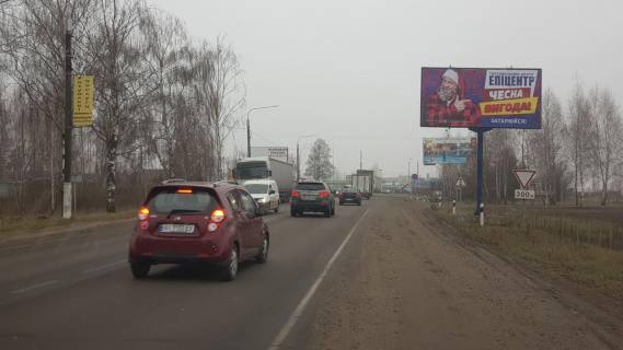 Билборд A в Вышгороде, 3х6  г.Вышгород,ул.Шолуденко,за 100 м. перед светофором,налево Киев,направо Иванков (А) фото 1