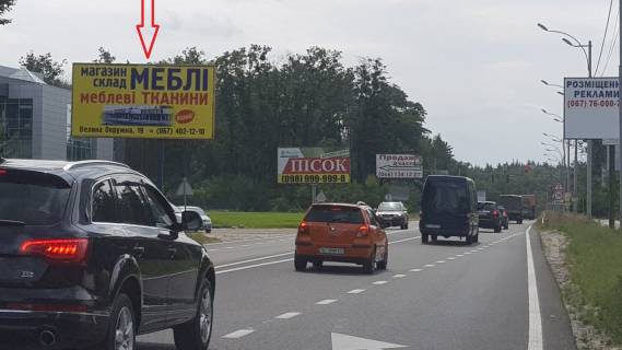 Билборд B в Вышгороде, 3х6  г.Вышгород,дорога Р-02,до пл.Шевченко 150 м. фото 1