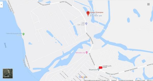 Билборд B в Киеве, 3х6  Золоче-Осокорки-Киев    4 . 100 (Б), на Київ схема