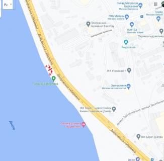 Скролер, Скрол A у Києві, 6x3  Дніпровська набережна НЕЗАБАРОМ ВСТАНОВЛЕННЯ - 420330 схема