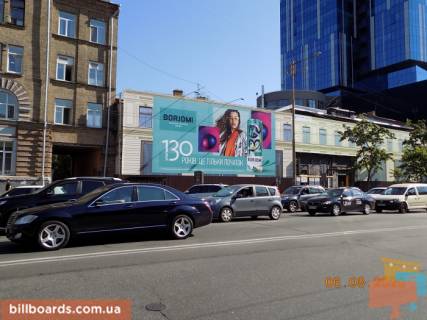 Брандмауэр A в Киеве Толстого Льва ул. 55 (левое крыло, площадь рекламы 96 кв.м) фото 1