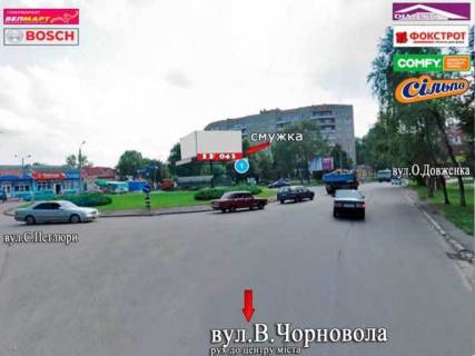 Нестандарт A в Ивано-Франковске, 0.5х7.6  Петлюри, Чорновола, Довженка фото 1