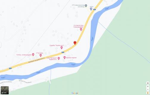 Білборд, Бігборд (Борд)   у Івано-Франківську, 3х6  вулиця Грушевського, Яремче, Івано-Франківська область, Траса Н-09 Мукачево-Львів схема