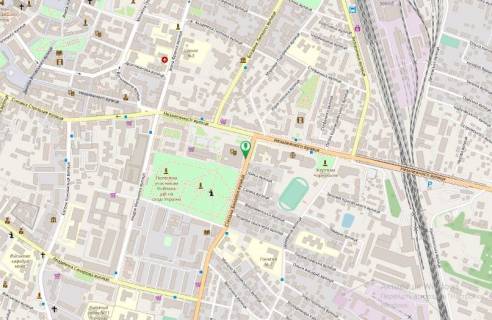 Сiтiлайт  у Івано-Франківську, 1.8х1.2  Бандери схема