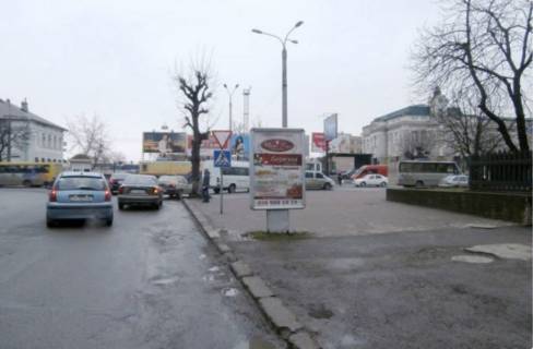 Ситилайт A в Ивано-Франковске, 1.8х1.2  Вокзал - Грюнвальдська, ст. А фото 1