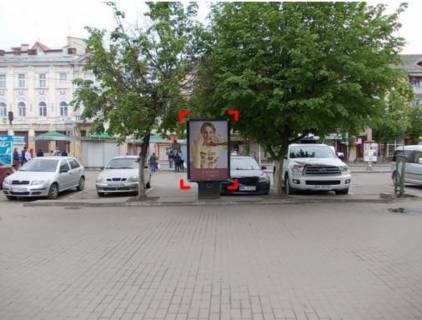Сiтiлайт B у Івано-Франківську, 1.8х1.2  вул. Дністровська, 3 (універмаг "Прикарпаття"), місце 2, ст. Б Фото 1
