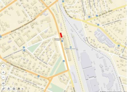 Білборд, Бігборд (Борд)   у Івано-Франківську, 3х6  Привокзальна схема