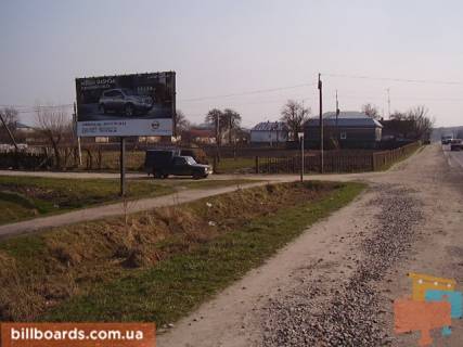 Билборд B в Рогатине, 3x6  Рогатин виїзд   Б фото 1