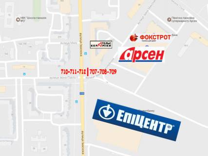Призма  в Ивано-Франковске, 3х6  Івасюка, Миколайчука - 657407 схема