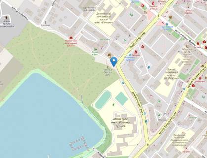 Билборд A в Ивано-Франковске, 3х6  вул. Романа Гурика - Південний бульвар (Чубі-Бум) схема