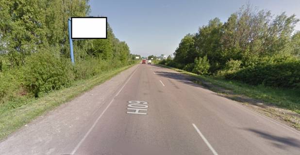 Білборд, Бігборд (Борд)  B у Ивано-Франковск трасы, 3х6  траса H-09 Фото 1