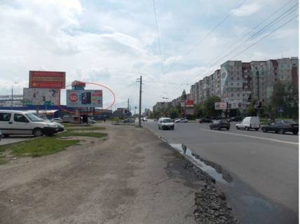 Білборд, Бігборд (Борд)   у Івано-Франківську, 3х6  Івасюка Фото 1