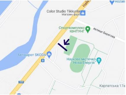Билборд  в Ивано-Франковске, 3х6  Пасічнянська схема