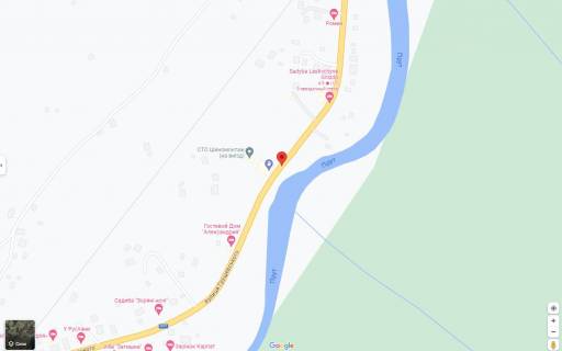Билборд  в Ивано-Франковске, 3х6  Траса Н-09 Мукачево-Львів схема