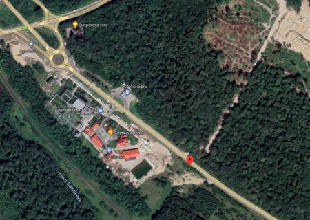 Білборд, Бігборд (Борд)   у Івано-Франківську, 5х12  траса Н-09 схема