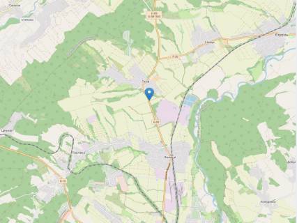 Білборд, Бігборд (Борд)  A у Ивано-Франковск трасы, 8х4  траса Н-09 с. Тязів (напрямок на Рогатин) ст А 8х4 м схема