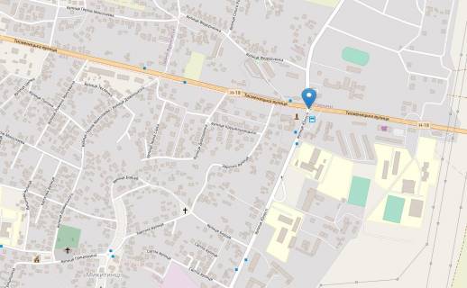 Білборд, Бігборд (Борд)   у Івано-Франківську, 3х6  Незалежності схема