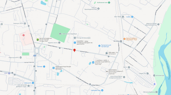 Билборд B в Ивано-Франковске, 3х6  Ребета схема