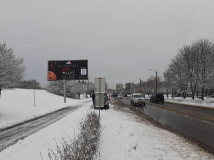 Білборд, Бігборд (Борд)  B у Івано-Франківську, 3х6  Набережна поруч АТБ, від АЗС ОККО до "університету Нафти і Газу", до вул.Галицької Фото 1