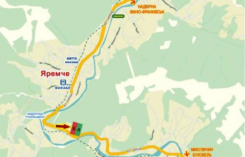 Білборд, Бігборд (Борд)   у Івано-Франківську, 3х6  вулиця Свободи схема