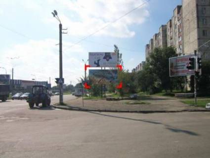 Білборд, Бігборд (Борд)   у Івано-Франківську, 3х6  Івасюка Фото 1