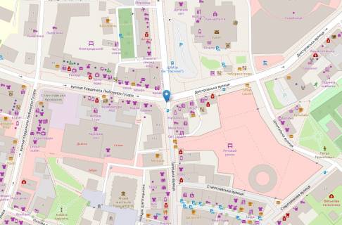 Видеоборд  в Ивано-Франковске, 1.8х1.2  Дністровська - 657690 схема