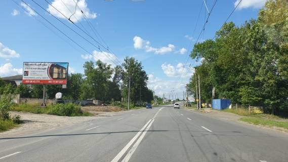 Билборд B в Угринове, 3х6  Галицька, Угринів - Галицька, H-09 поруч АЗС ОККО, виїзд з міста до АЗС WOG, в напрямку Києва, Львова, Галича фото 1