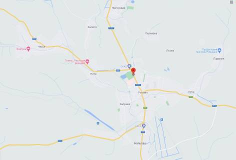 Билборд A в Рогатине, 3х6  м. Рогатин вул.Галицька 102-104 ( виїзд на Львів) ст.А схема