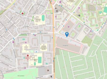 Билборд  в Ивано-Франковске, 4х3  Івасюка, Миколайчука схема