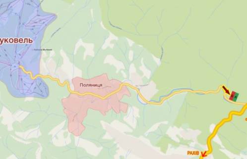 Билборд A в Трасах Івано-Франківська, 3х6  Буковель, Яблуниця №4 НОВИЙ ст. А схема