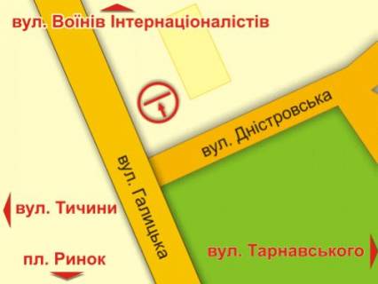 Сiтiлайт  у Івано-Франківську, 1.8х1.2  Дністровська схема