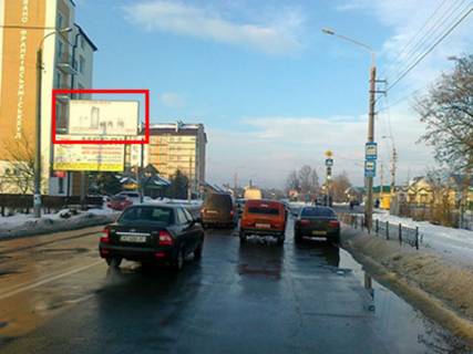 Білборд, Бігборд (Борд)  B у Івано-Франківську, 3х6  Коновальця-Аеропорт до центру ст Б верх Фото 1