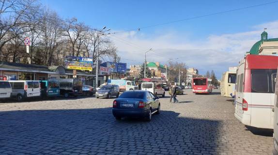 Билборд  в Ивано-Франковске, 3х6  Вовчинецька, Привокзальна, Залізнична фото 1
