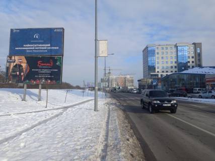 Білборд, Бігборд (Борд)  B у Івано-Франківську, 3х6  Галицька, Набережна, Надрічна низ. від моста на вул.Галицькій і АЗС ОККО до ТЦ ПАККО, автосалону Volkswagen, АЗС ОККО, ТЦ 555-Велес і МЕТРО Фото 1