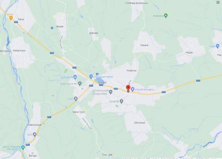 Білборд, Бігборд (Борд)  A у Долині, 3х6  Н10 Долина (вїзд зі сторони Калуша) ст.А схема