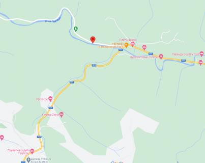 Білборд, Бігборд (Борд)  B у , , 3х6  Траса Н-09 Мукачево-Львів, дорога на Буковель (с.Поляниця) схема