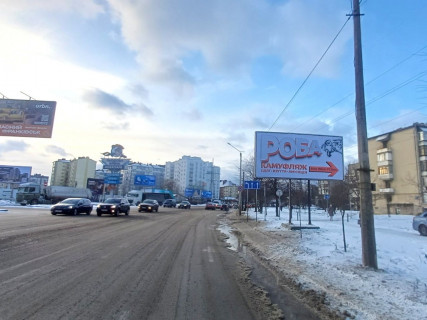 Білборд, Бігборд (Борд)   у Івано-Франківську, 3х6  Довженка Фото 1