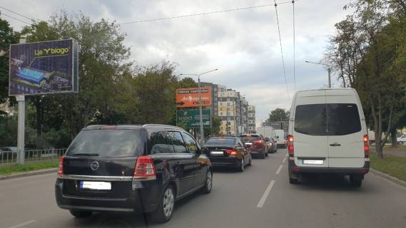 Билборд B в Ивано-Франковске, 4х3  Мазепи Поруч ТЦ " СІЛЬПО ", АЗС " STELS ", COMFY, ФОКСТРОТ, ЖК " СОНЯЧНИЙ " фото 1