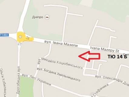 Билборд B в Трускавце, 3x6  вул. Мазепи, навпроти райвідділу схема