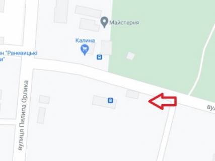 Билборд B в Дрогобыче, 3x6  вул.Володимира Великого ( океан) схема