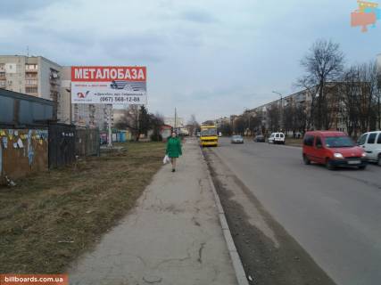 Билборд B в Дрогобыче, 3x6  вул. В.Великого, ( ринок Володар )  фото 1