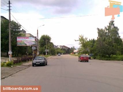 Билборд B в Дрогобыче, 3x6  вул.В.Великого, 66/1,  АТБ, Сільпо, Будматеріали фото 1